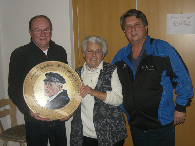 Gedchtnisscheibe Konrad Mayer Gewinner: Meinrad Haas