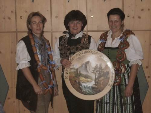 Unsere Sch�tzenk�nigin Christl Mayer