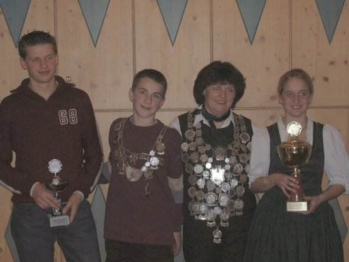 Unsere Sch�tzenk�nige und die Pokalsieger